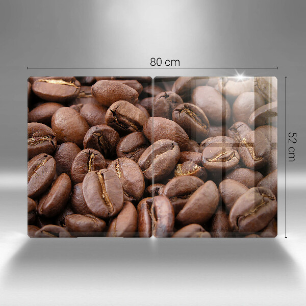 Sklo za varnú dosku Kávové zrná