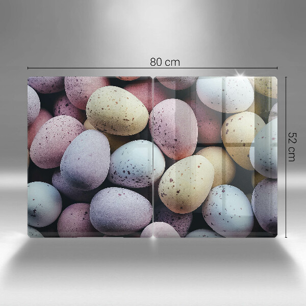 Sklo za varnú dosku veľkonočné vajíčka