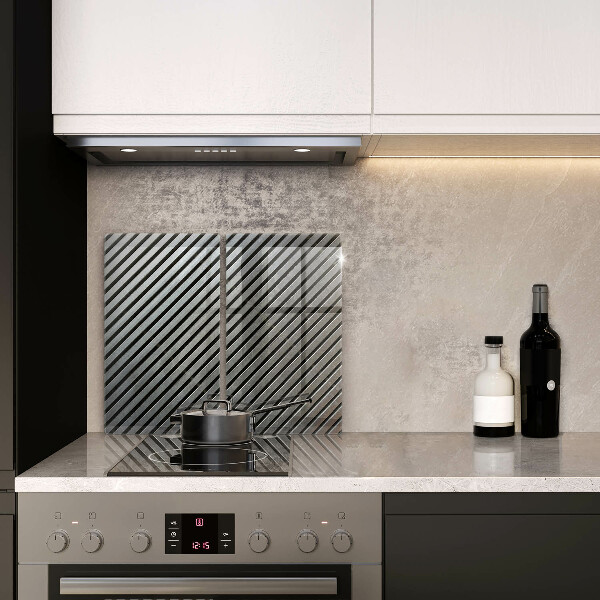 Sklo za varnú dosku Kovové línie