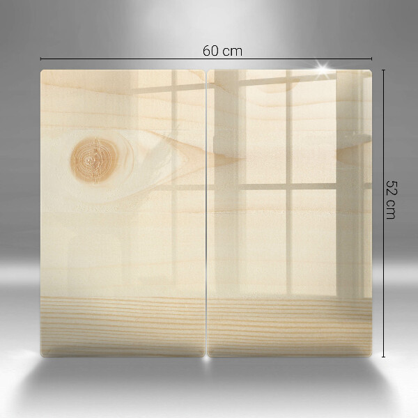 Sklo za varnú dosku Drevená doska