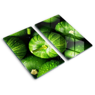 Sklo za varnú dosku Zelené tekvice