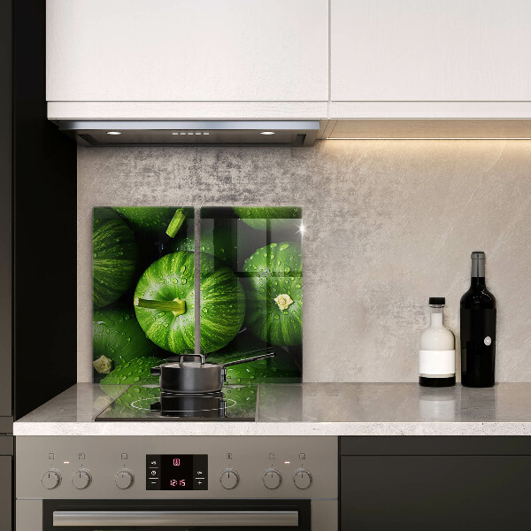 Sklo za varnú dosku Zelené tekvice