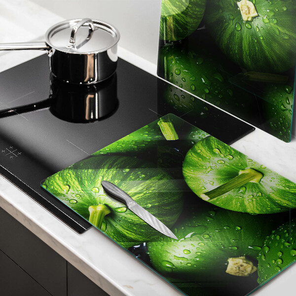 Sklo za varnú dosku Zelené tekvice