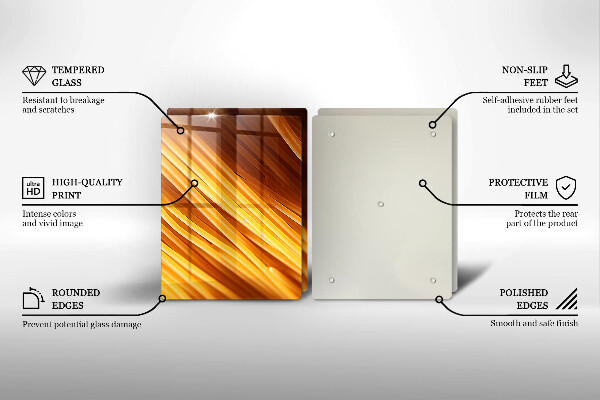 Sklo za varnú dosku Špagetové cestoviny