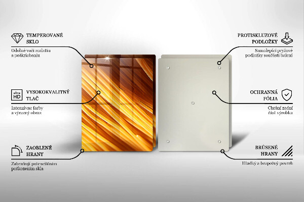 Sklo za varnú dosku Špagetové cestoviny