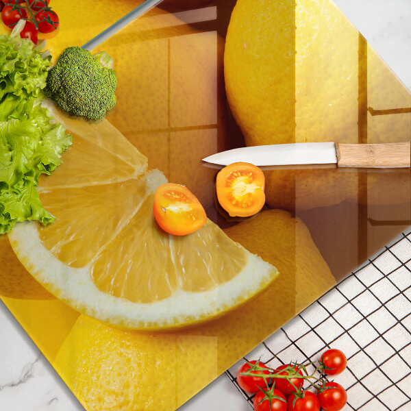 Sklo za varnú dosku Šťavnaté citróny