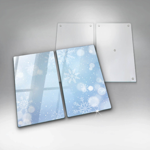 Sklo za varnú dosku Zimná textúra