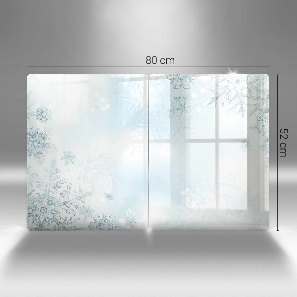 Sklo za varnú dosku snehová vločka