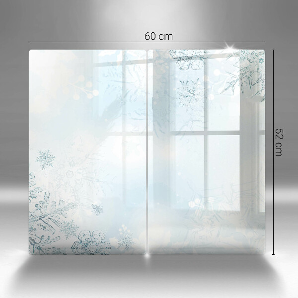 Sklo za varnú dosku snehová vločka