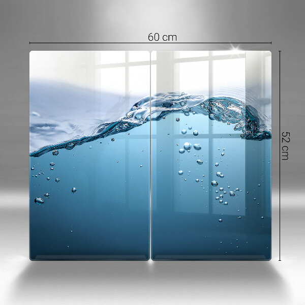 Sklo za varnú dosku Modrá voda