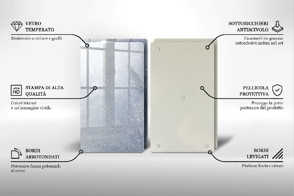 Sklo za varnú dosku Kúsok koláča