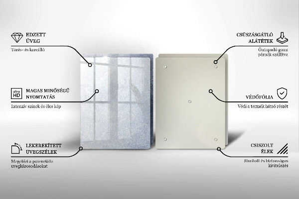 Sklo za varnú dosku Kúsok koláča