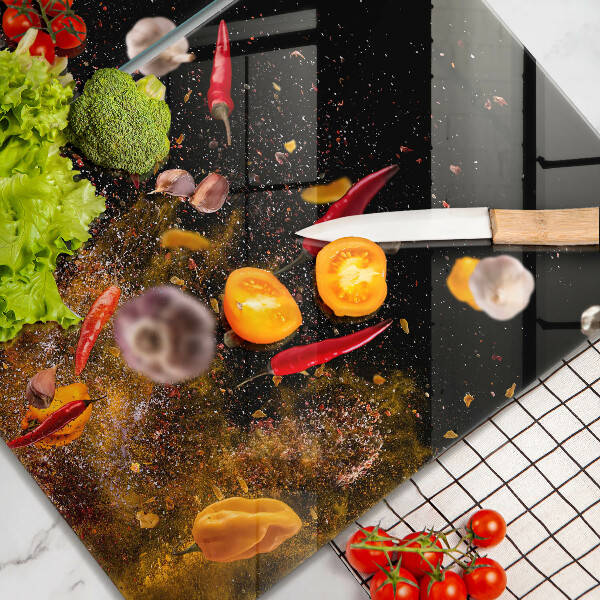 Sklo za varnú dosku Horúce korenie