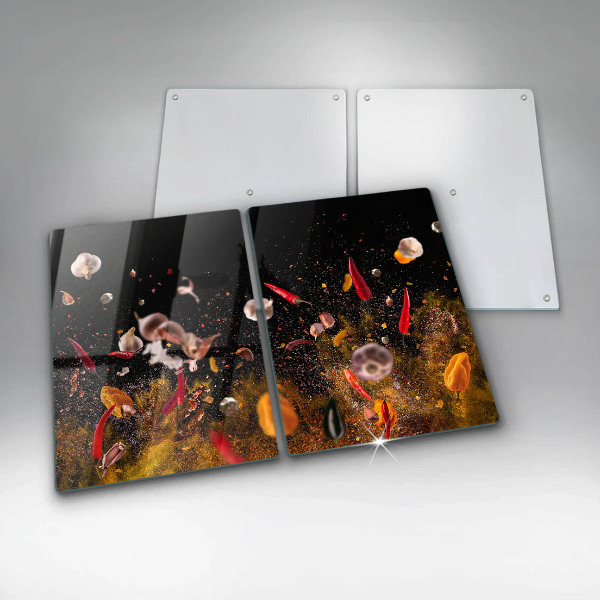 Sklo za varnú dosku Horúce korenie