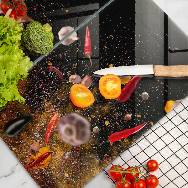 Sklo za varnú dosku Horúce korenie