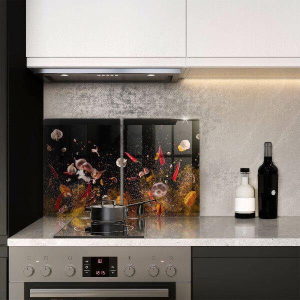 Sklo za varnú dosku Horúce korenie