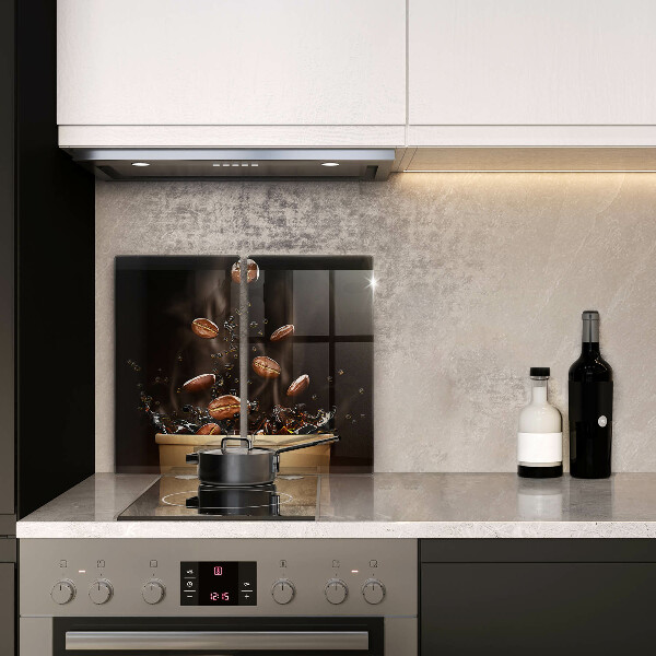 Sklo za varnú dosku Horúce kávové zrná