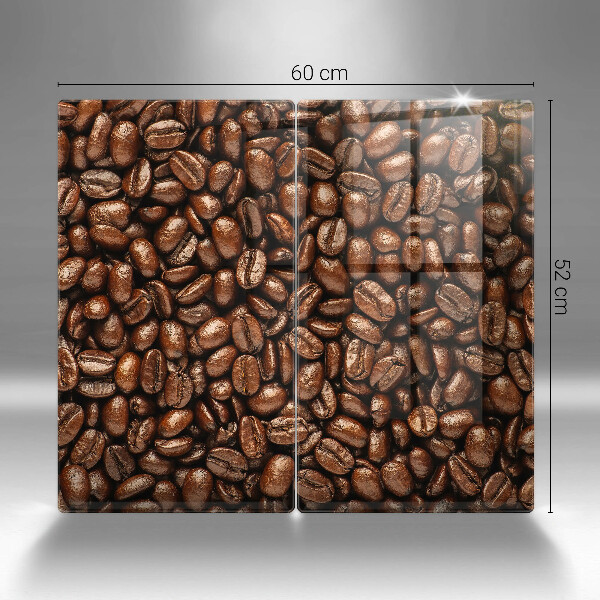 Sklo za varnú dosku Kávové zrná
