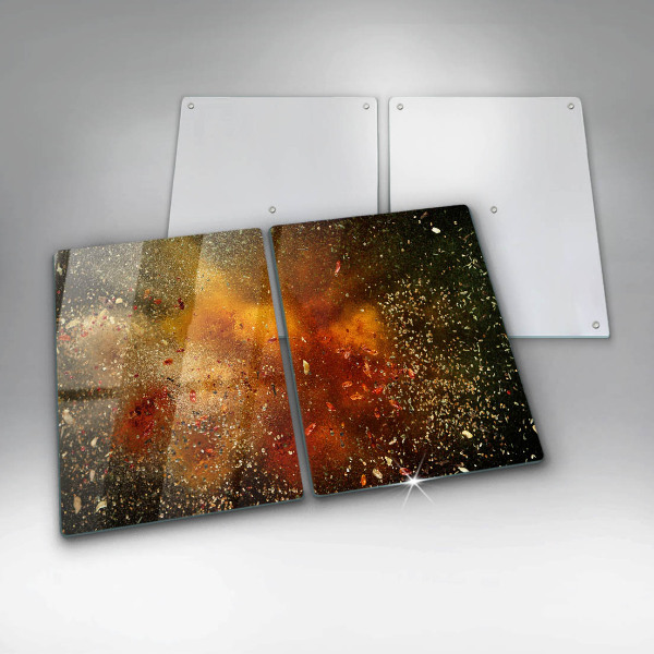 Sklo za varnú dosku Farebné korenie