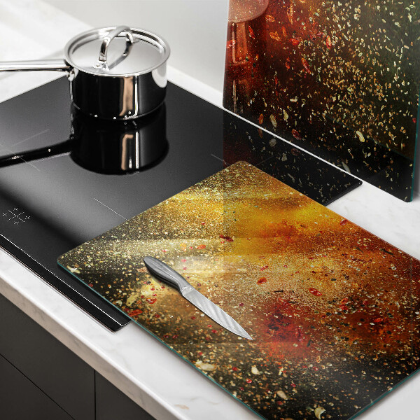 Sklo za varnú dosku Farebné korenie
