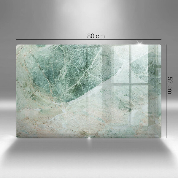 Tvrdené sklo za varnú dosku Kamenná štruktúra