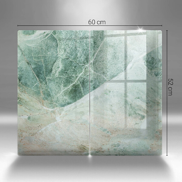 Tvrdené sklo za varnú dosku Kamenná štruktúra