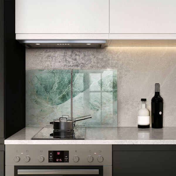 Tvrdené sklo za varnú dosku Kamenná štruktúra