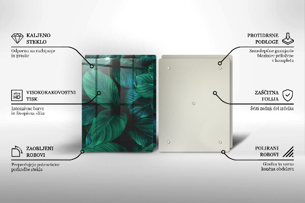 Kryt na stenu pri sporáku Listy džungle