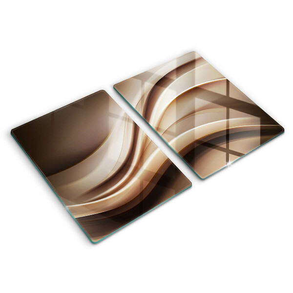 Sklo za varnú dosku Abstrakcia jemné línie