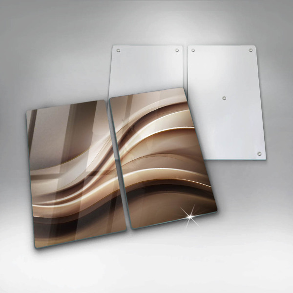 Sklo za varnú dosku Abstrakcia jemné línie