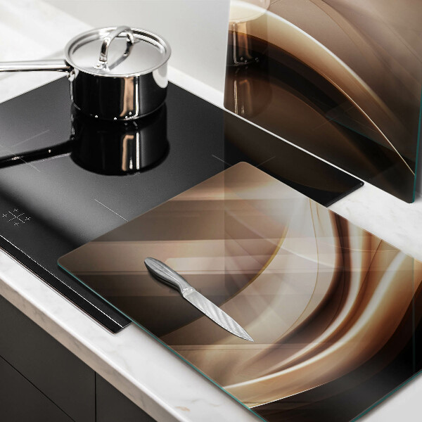 Sklo za varnú dosku Abstrakcia jemné línie