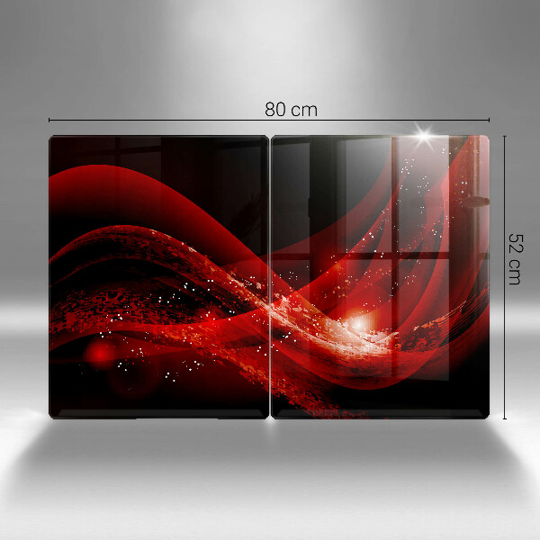 Sklo za varnú dosku Moderná abstrakcia