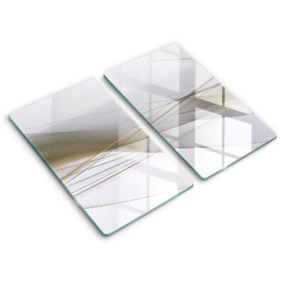 Sklo za varnú dosku Dizajn abstraktných línií