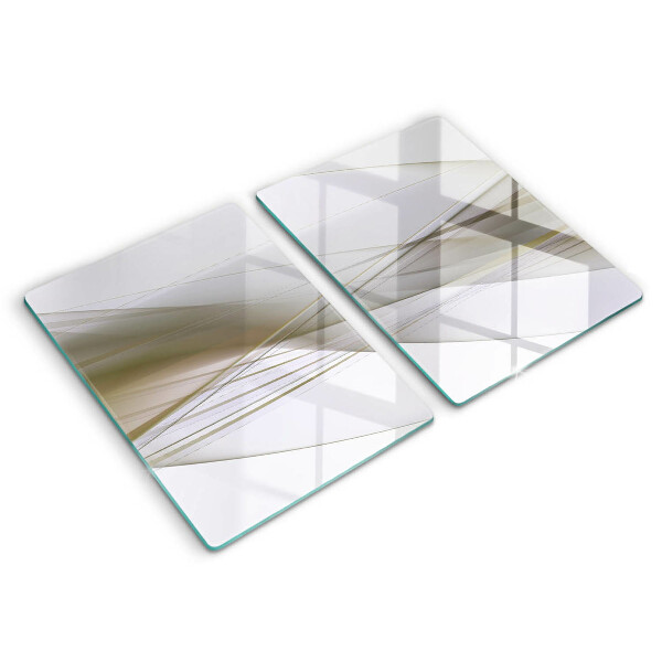 Sklo za varnú dosku Dizajn abstraktných línií