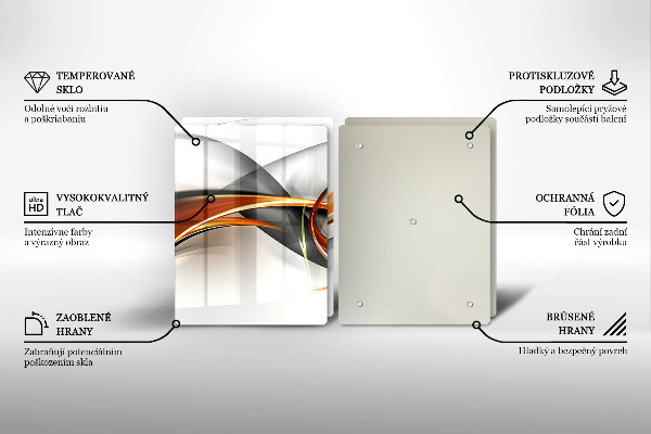 Sklo za varnú dosku Moderné tvary
