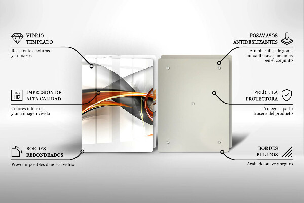 Sklo za varnú dosku Moderné tvary