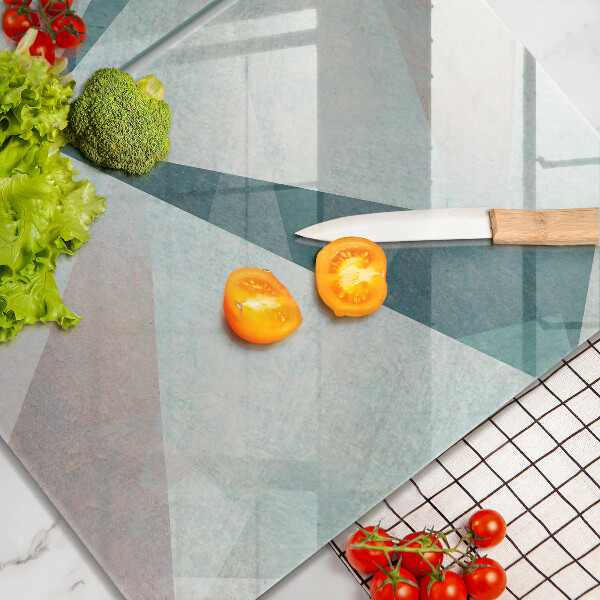 Tvrdené sklo za varnú dosku Ostrá abstrakcia