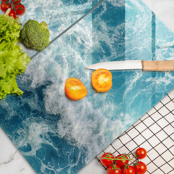 Sklo za varnú dosku Vlny morskej vody