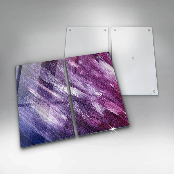 Sklo za varnú dosku Maľovanie abstrakcie