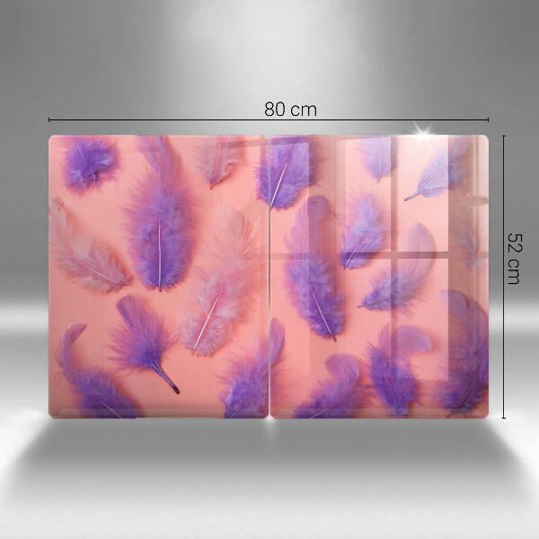 Sklo za varnú dosku Nadýchané perie