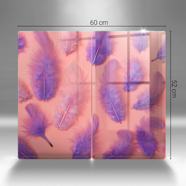 Sklo za varnú dosku Nadýchané perie