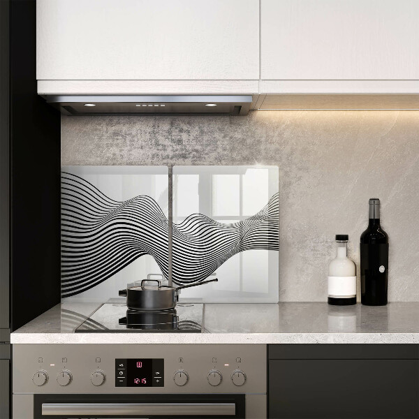 Sklo za varnú dosku Lineárna abstrakcia