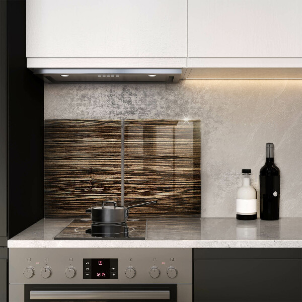 Sklo za varnú dosku Textúra dreva