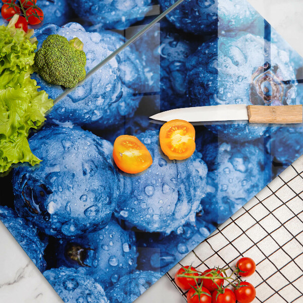 Tvrdené sklo za varnú dosku Šťavnaté čučoriedky