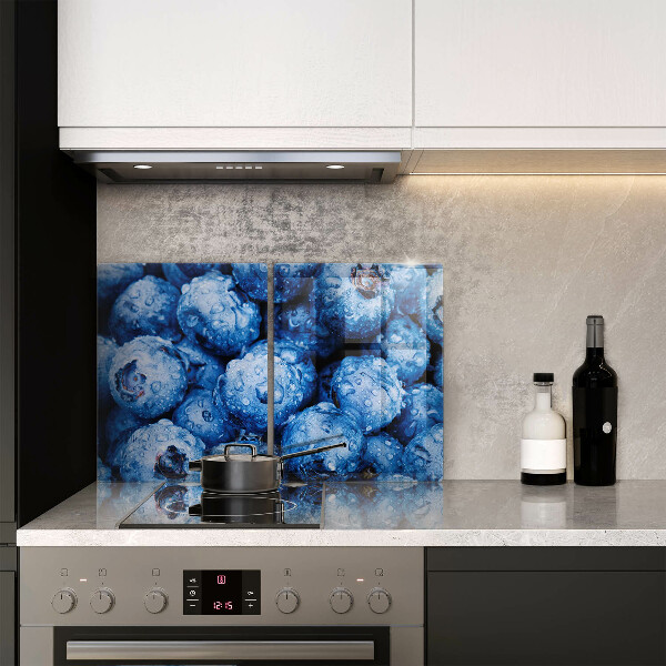 Tvrdené sklo za varnú dosku Šťavnaté čučoriedky