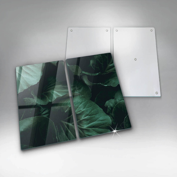 Sklo za varnú dosku Divoké tmavé listy