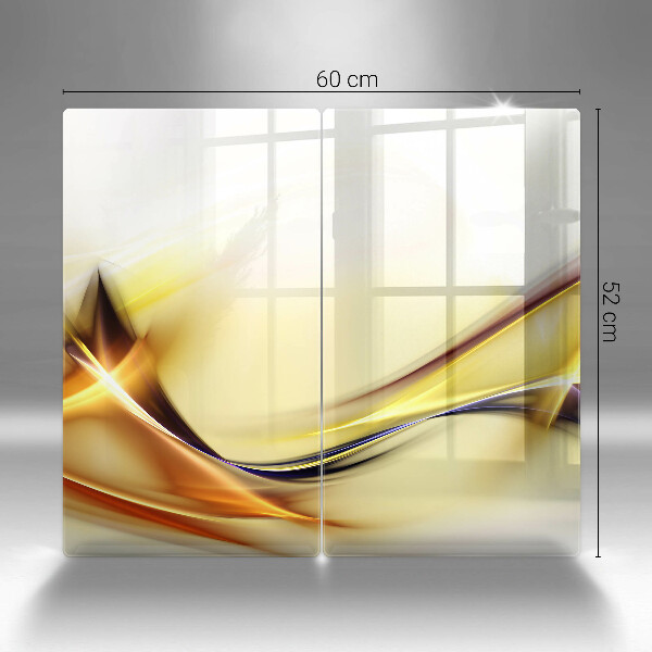 Sklo za varnú dosku Abstraktné línie svetla