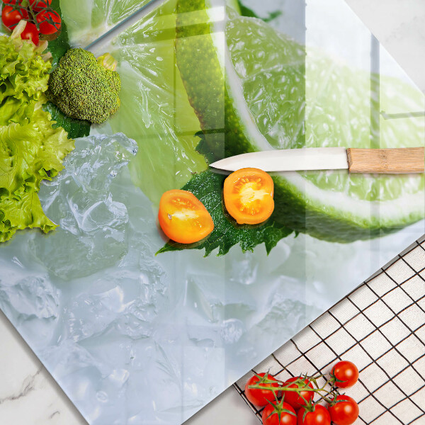 Sklo za varnú dosku Limetková mäta a ľad