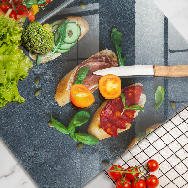 Sklo za varnú dosku Farebné sendviče