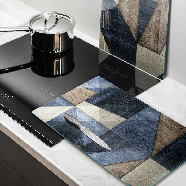 Sklo za varnú dosku Geometrická abstrakcia